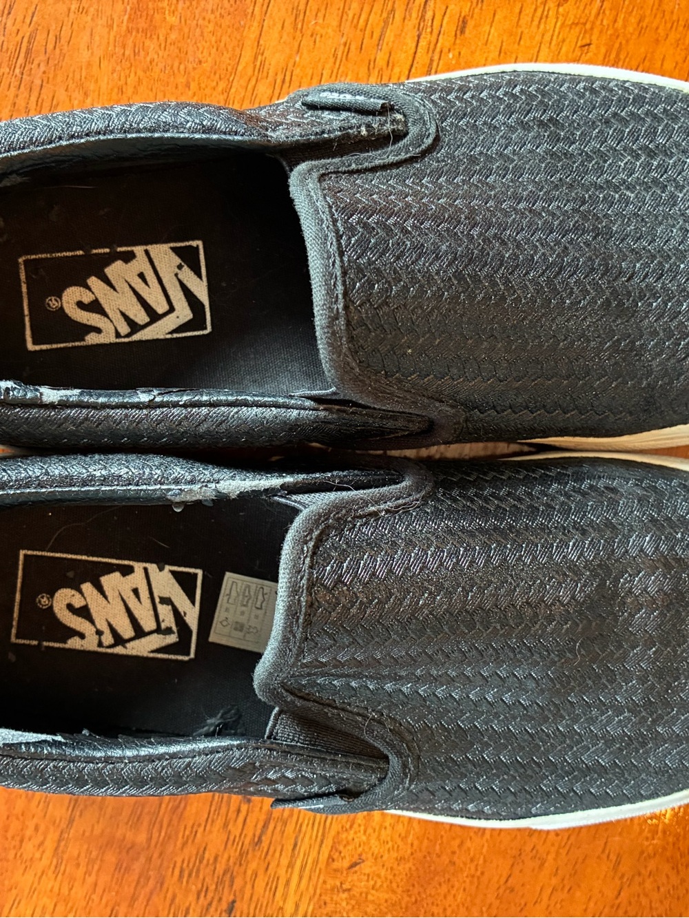 Vans Women’s Classic Slip-On Sneaker in Black